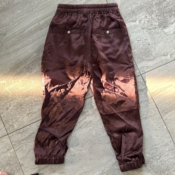 NWT Rick Owen’s track lounge pants burgundy/purple color - Picture 4 of 4